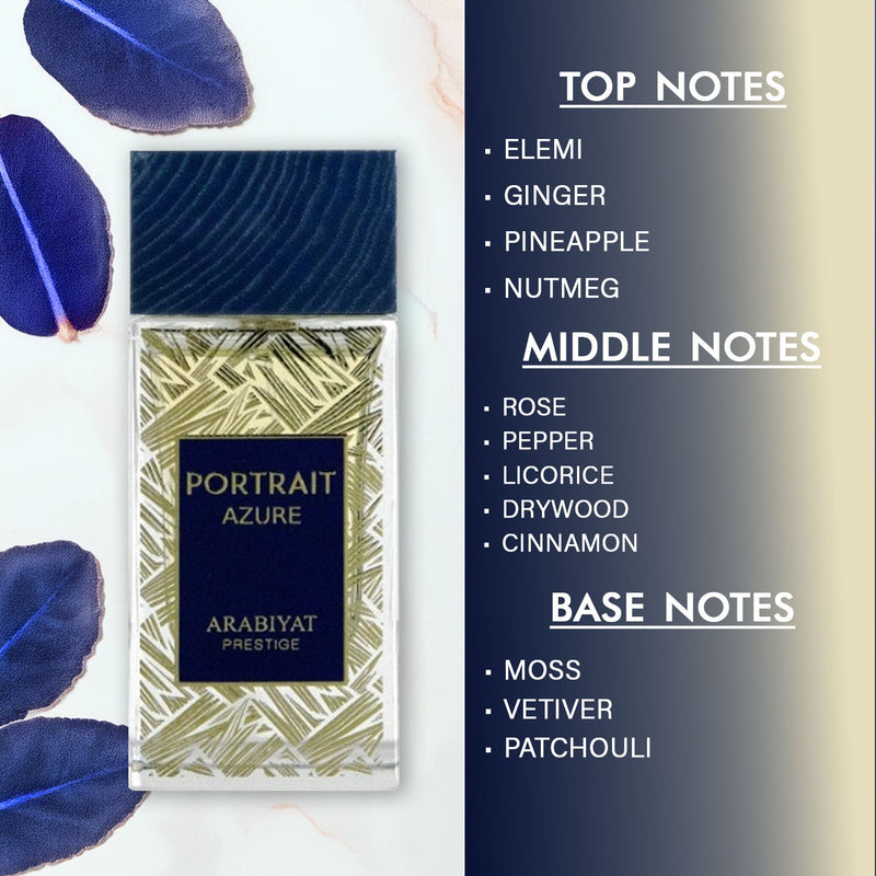 Arabiyat Prestige - Portrait Azure | EDP 80ML | Unisex