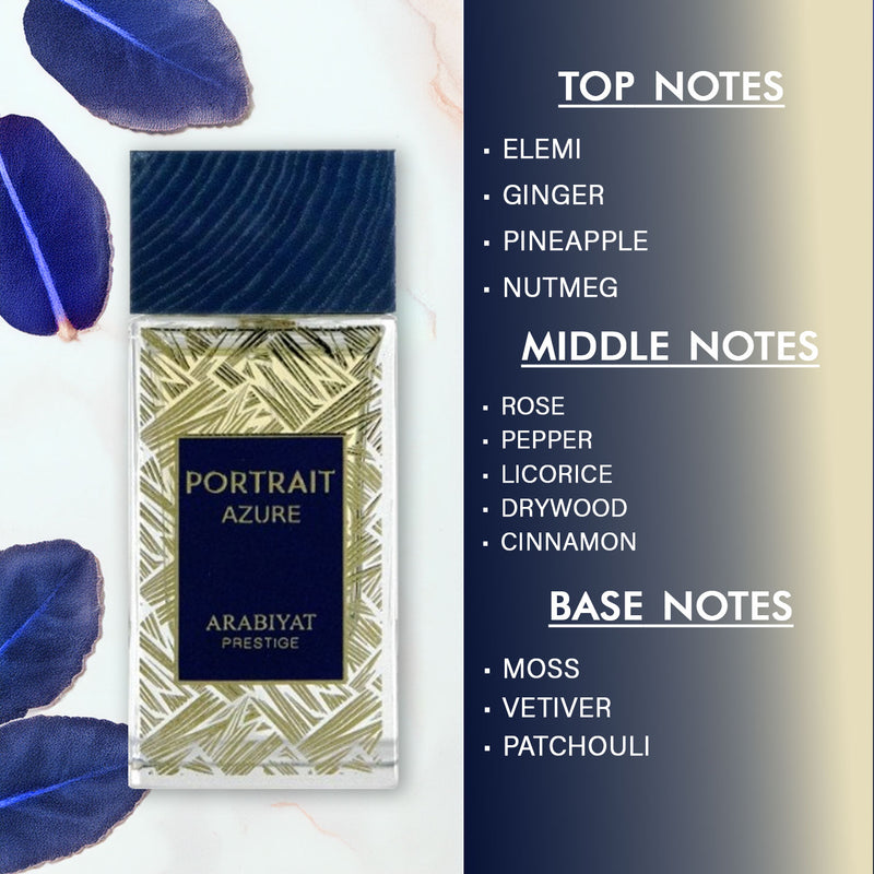Arabiyat Prestige - Portrait Azure | EDP 80ML | Unisex