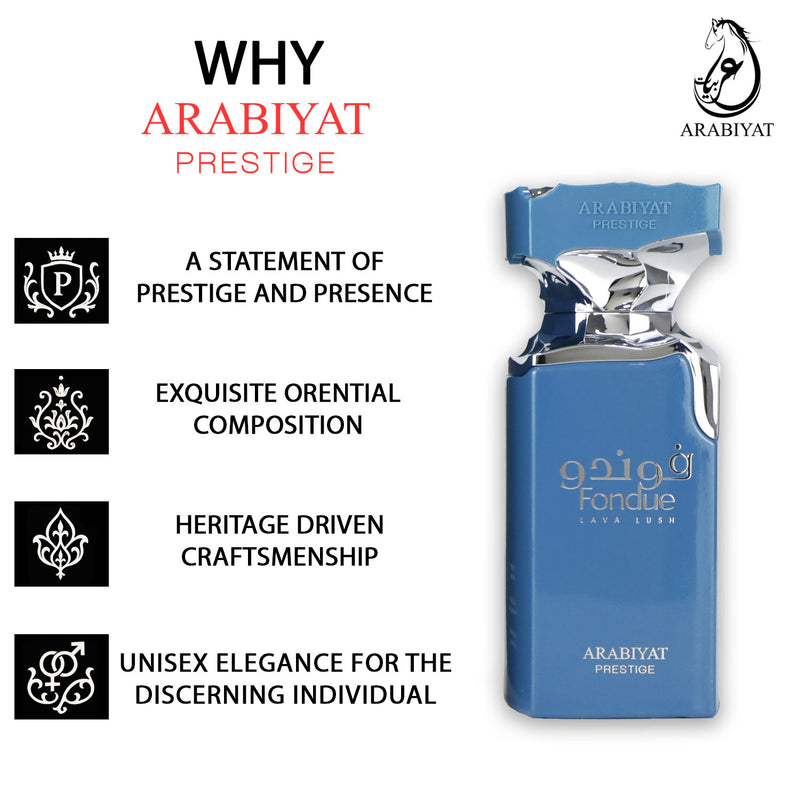 Arabiyat Prestige - Fondue Lava Lush| EDP 100ML | UNISEX
